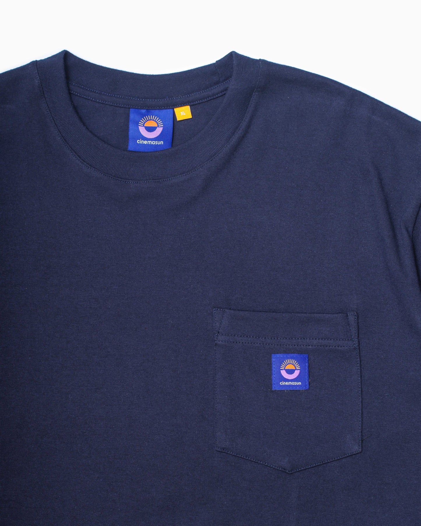 Pocket Heavy Jersey Tee - Navy