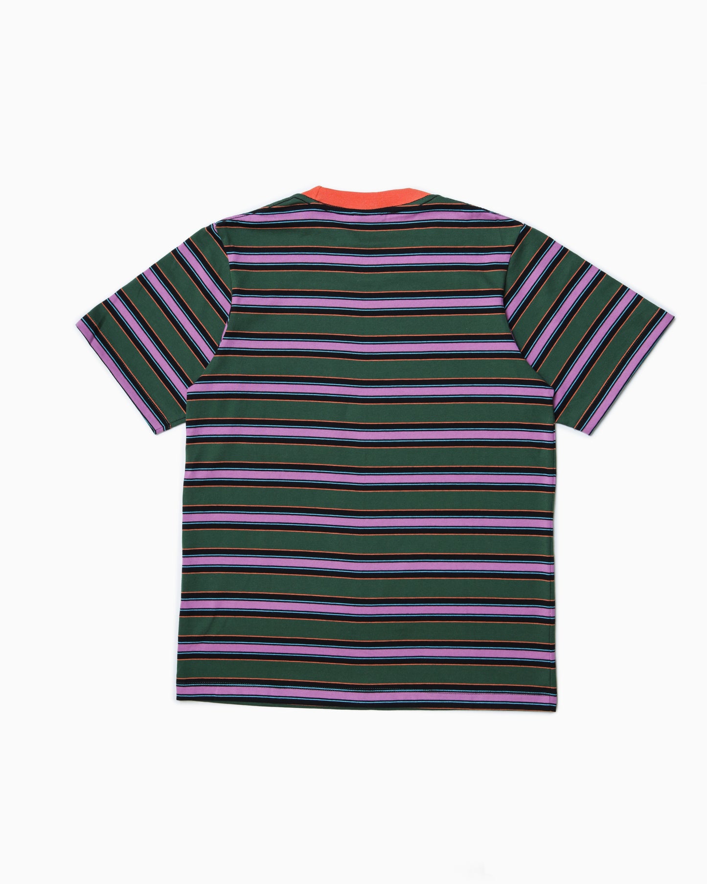 Pocket Stripes Jersey Tee - Pine