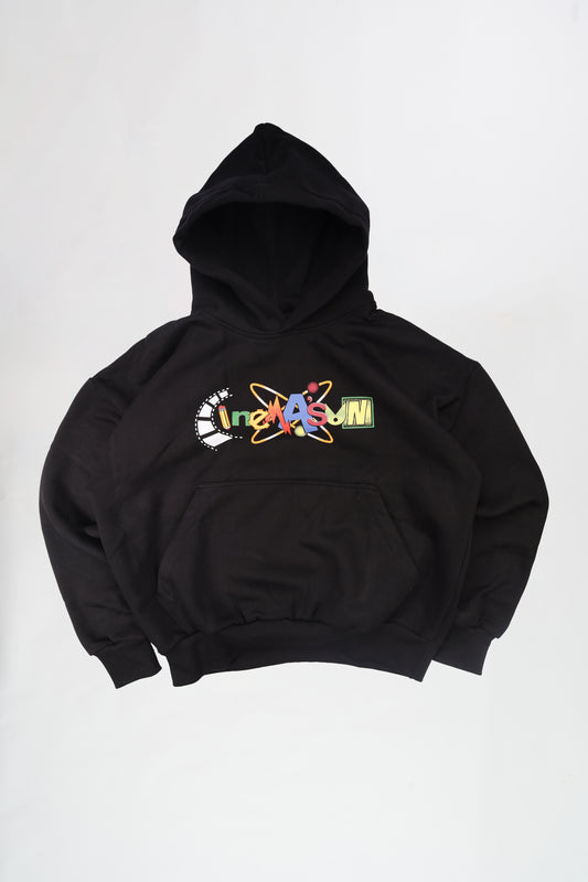 CSkwela Brushed Hoodie - Black