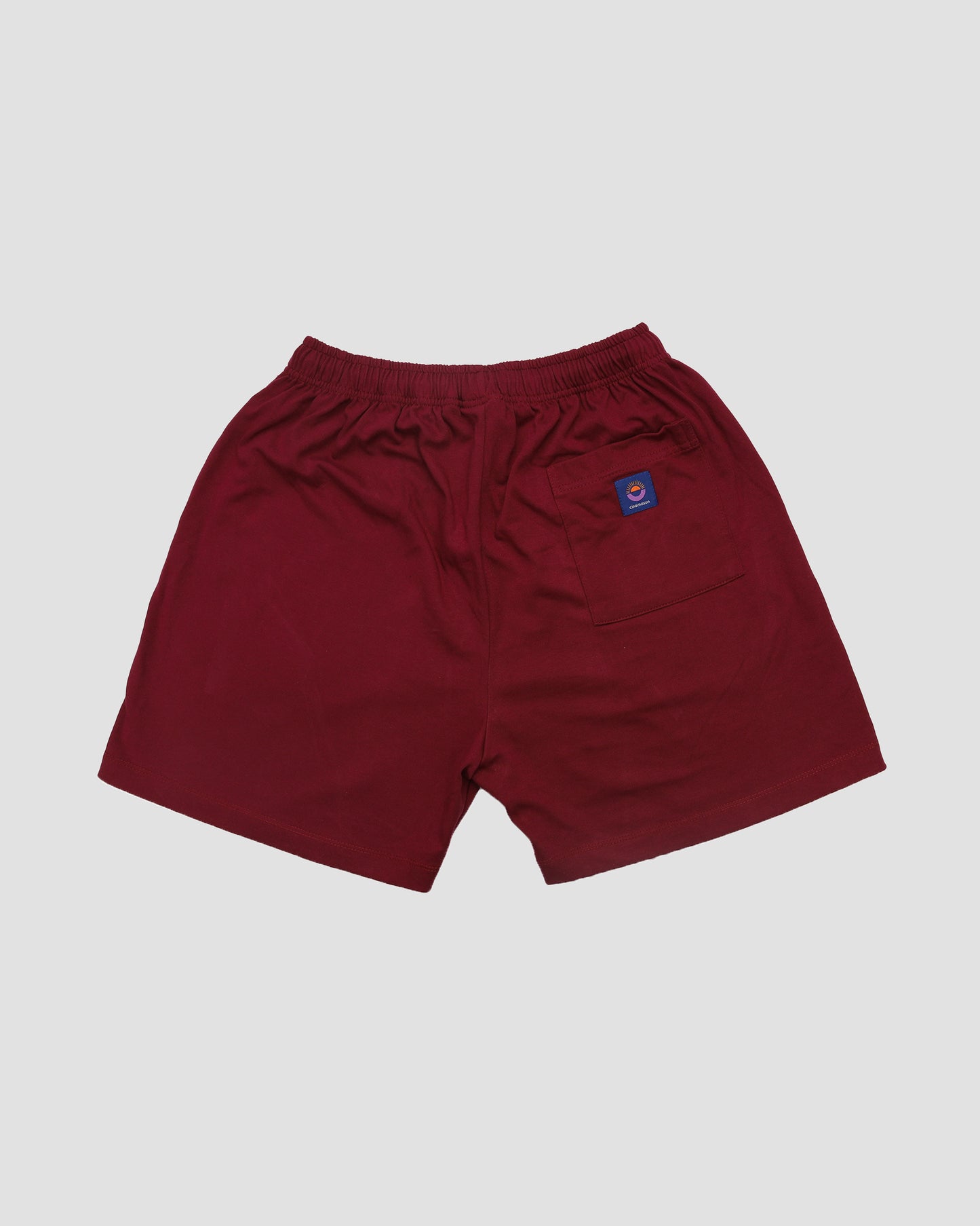 Tiny Man Heavy Jersey Shorts - Wine