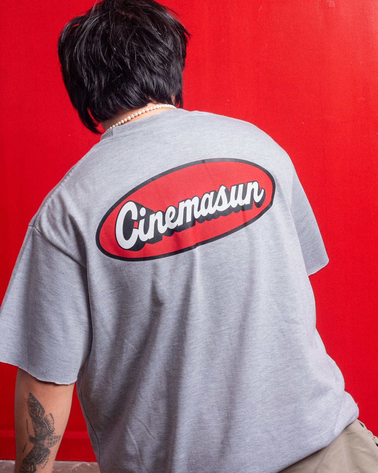 Diner Heavy Jersey Tee - Grey
