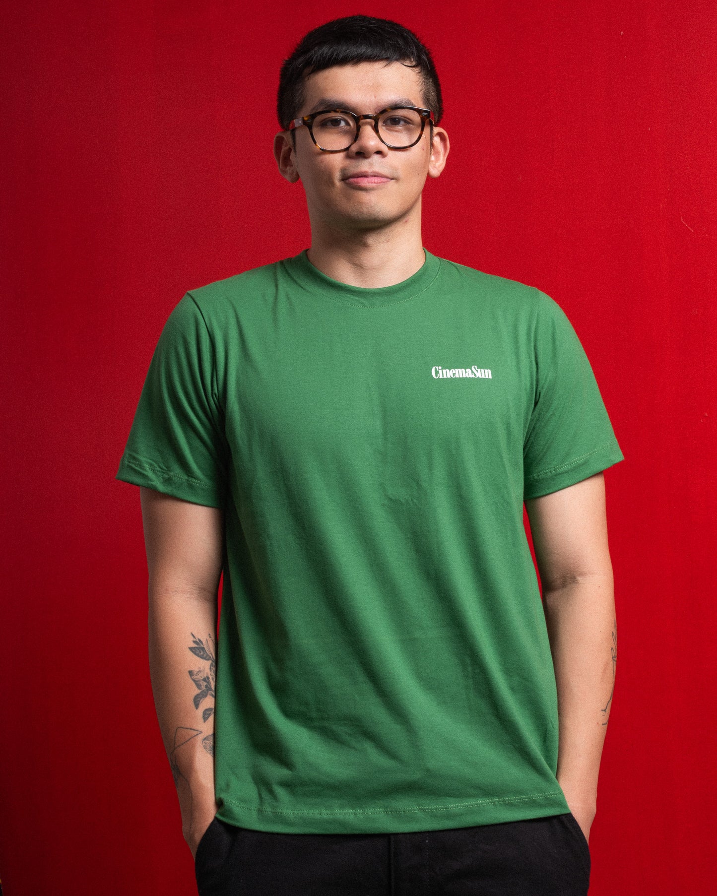Godfather Cotton Tee - Green