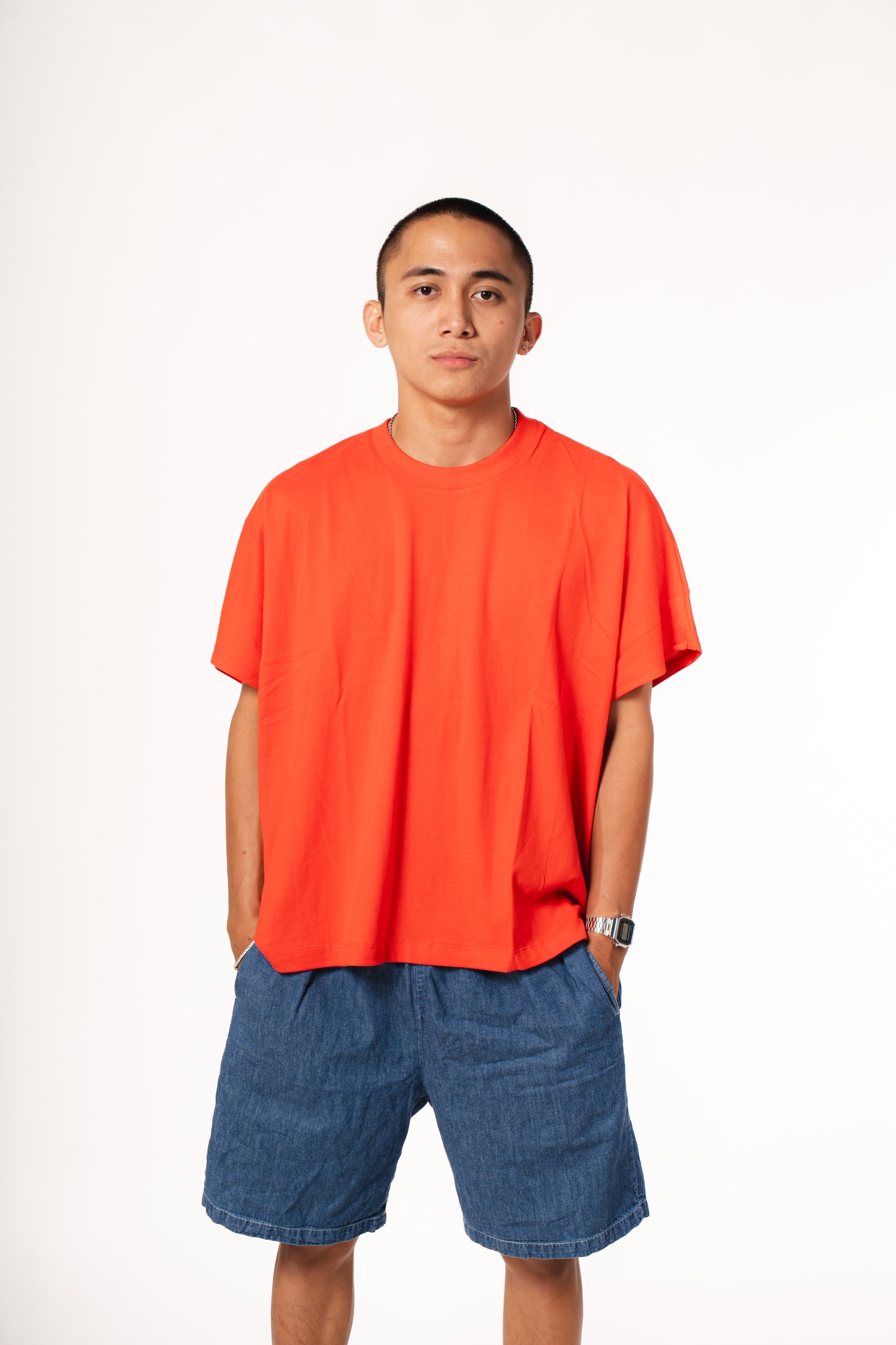 Suede Metro Presko - Scarlet Red