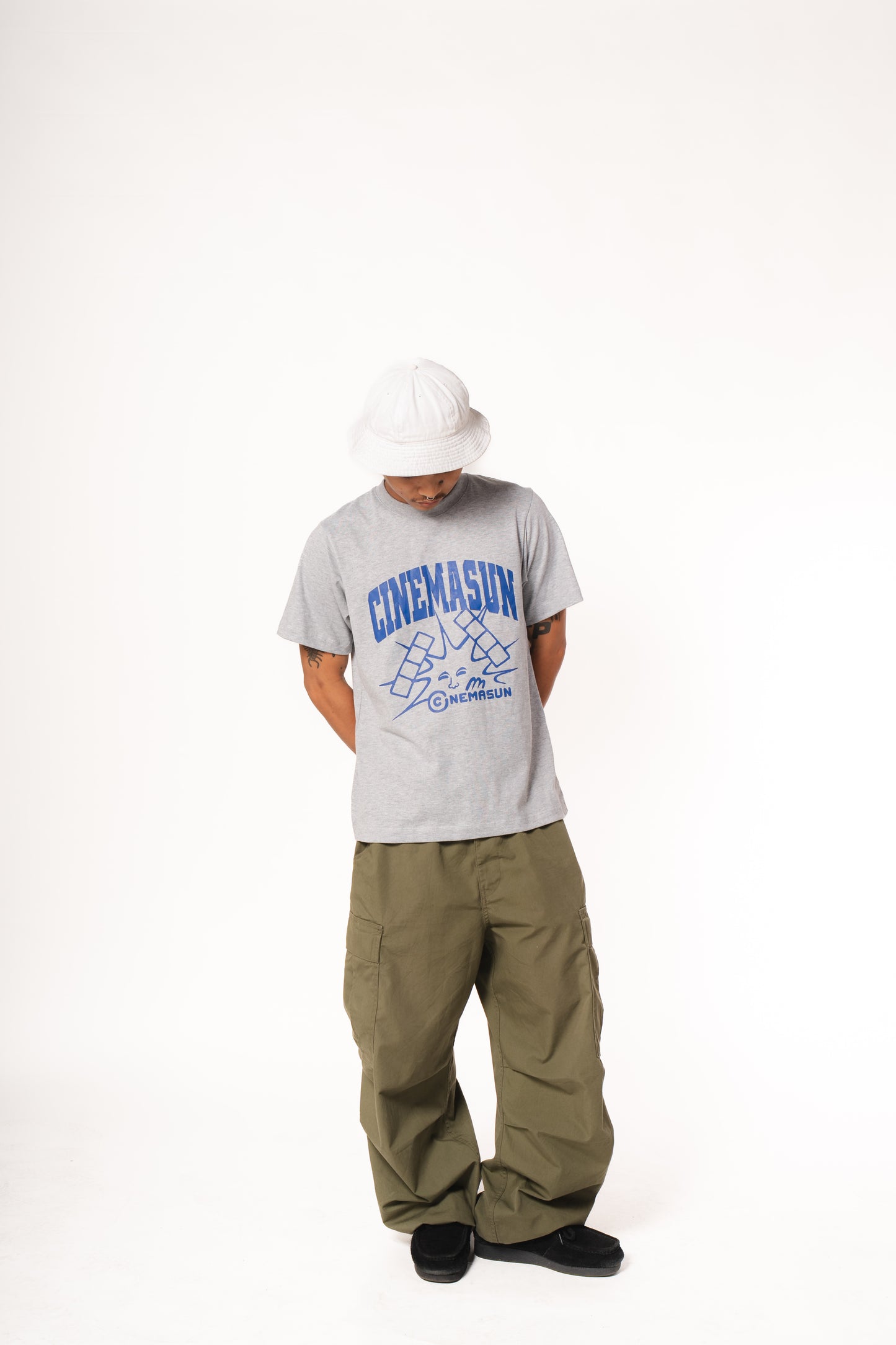 Godfather Cotton Tee - Grey