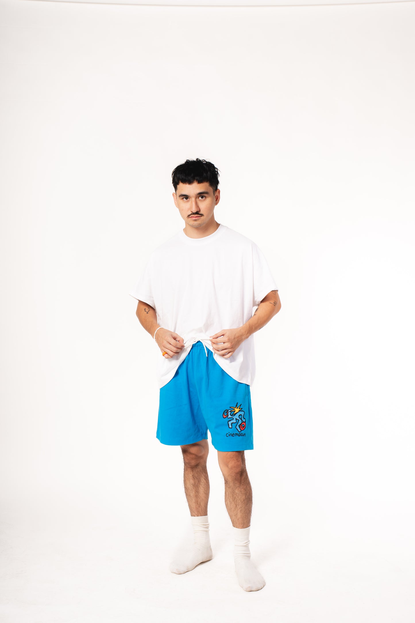 Tiny Man Heavy Jersey Shorts - Nordic