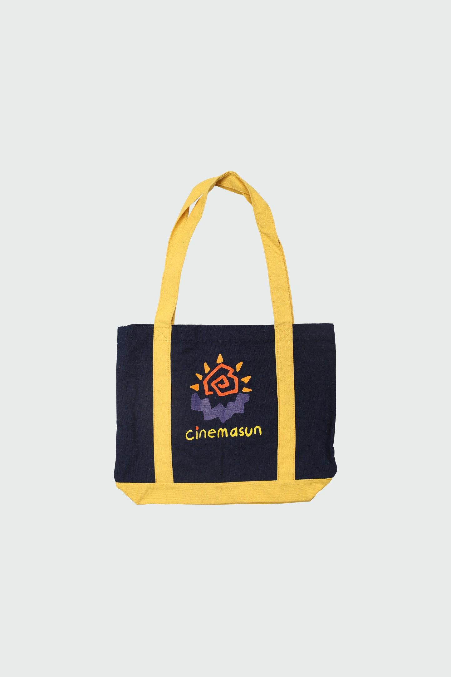 Classic Core Tote Bag - Navy & Canary