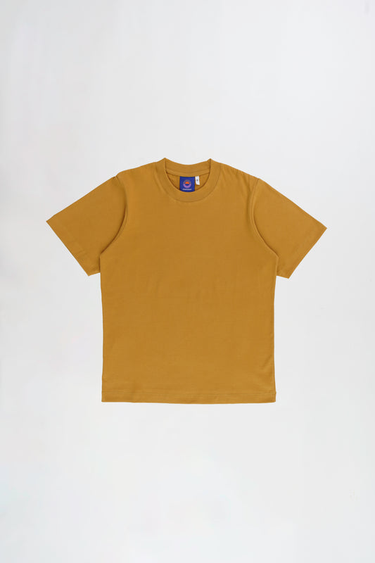 S/S Curry Suede T-Shirt