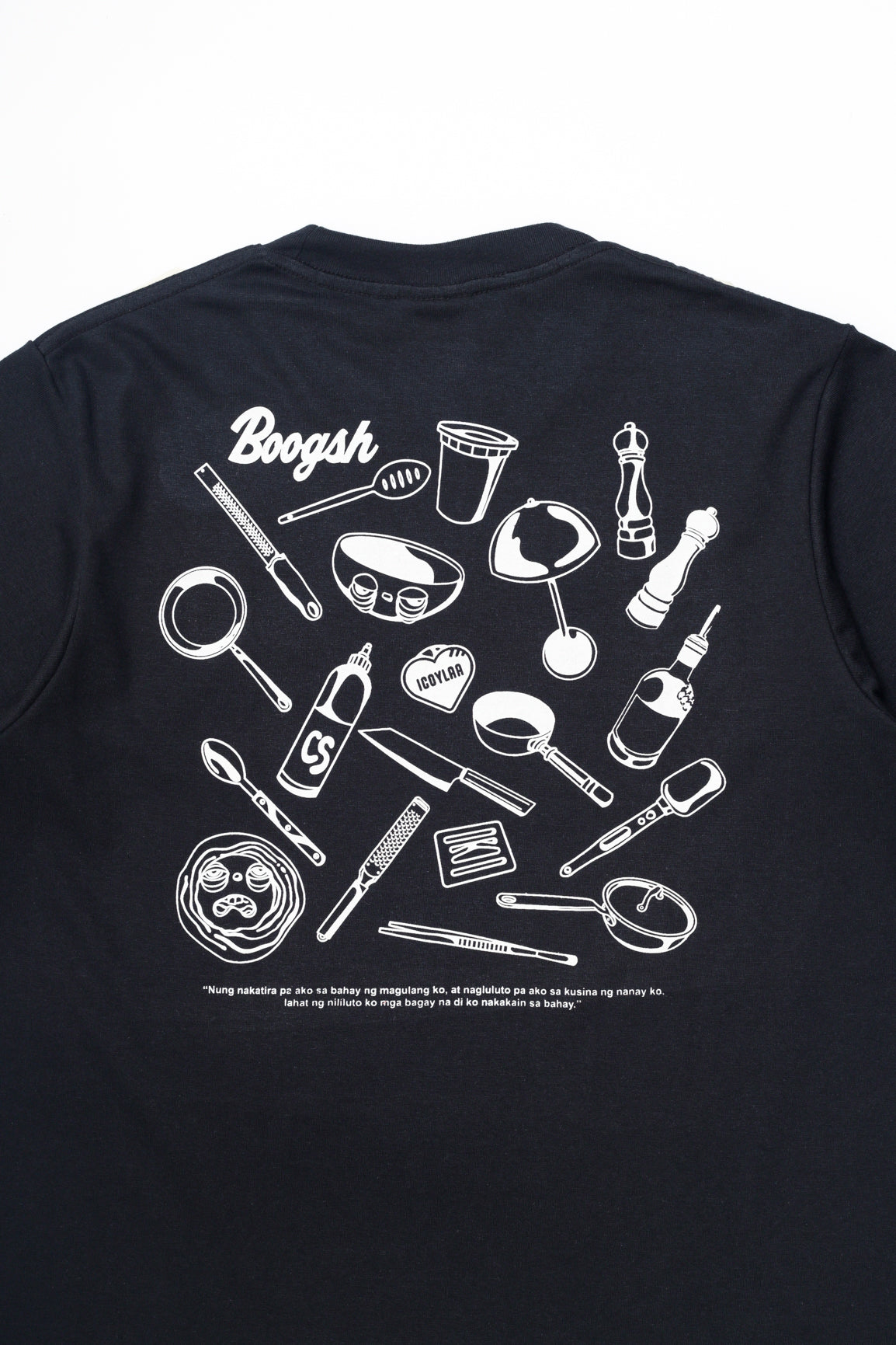 Boogsh Heavy Jersey Tee - Black