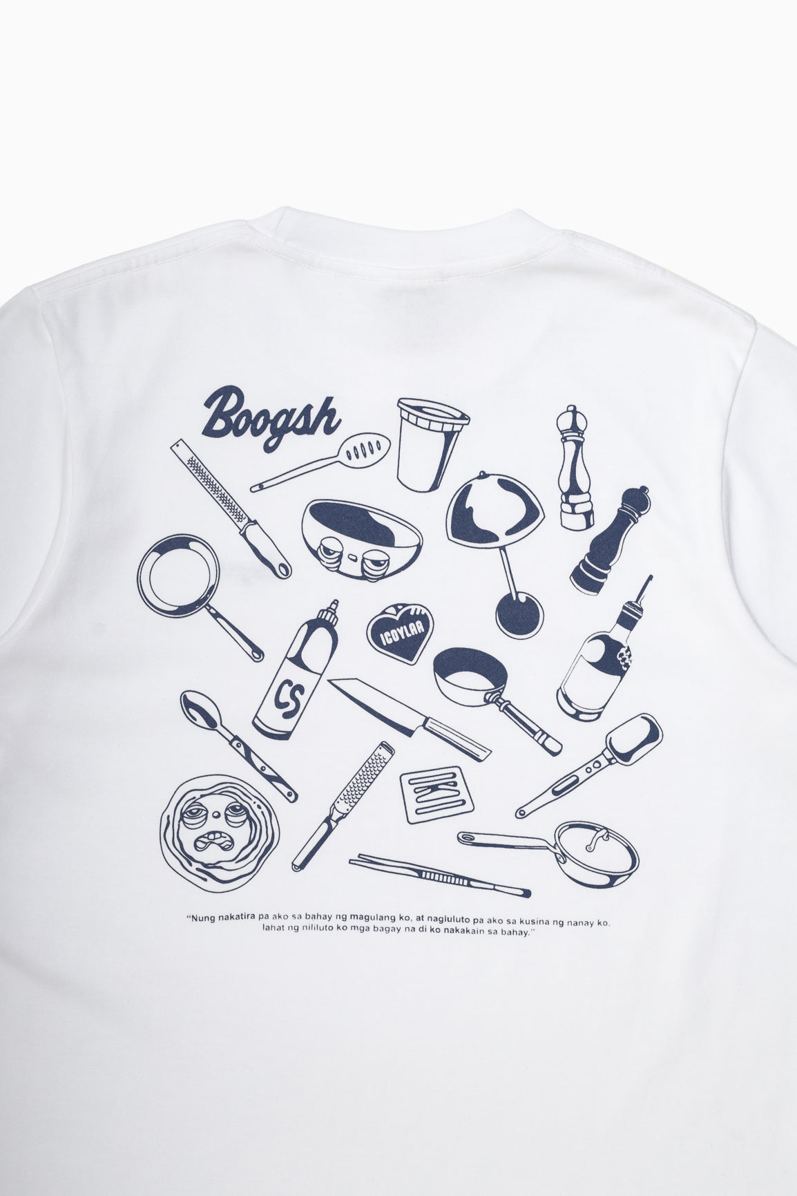 Boogsh Heavy Jersey Tee - White