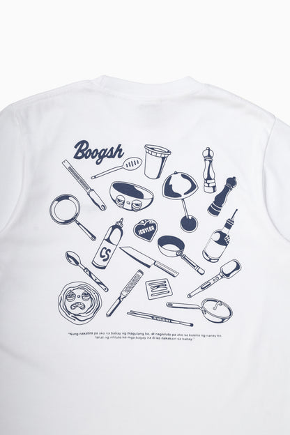 Boogsh Heavy Jersey Tee - White