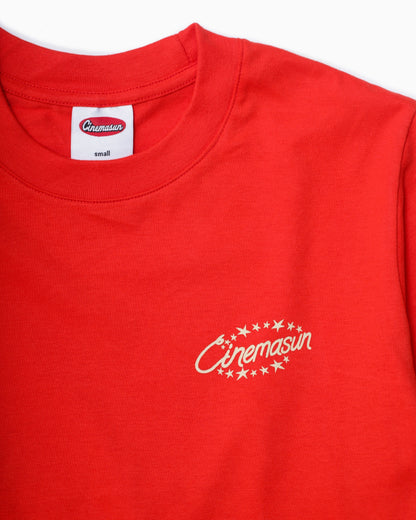 Superstar Cotton Tee - Scarlet Red
