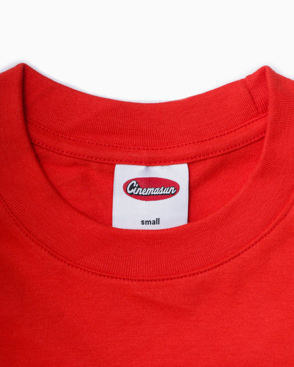 Superstar Cotton Tee - Scarlet Red