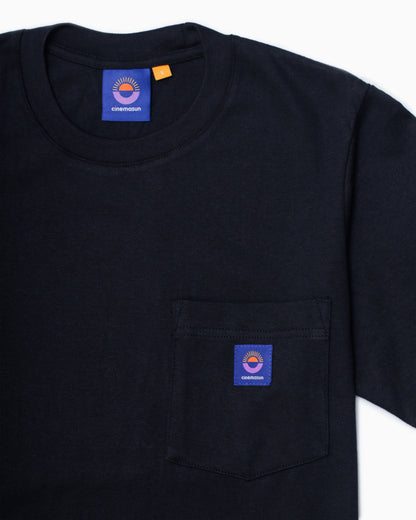 Pocket Heavy Jersey Tee - Black