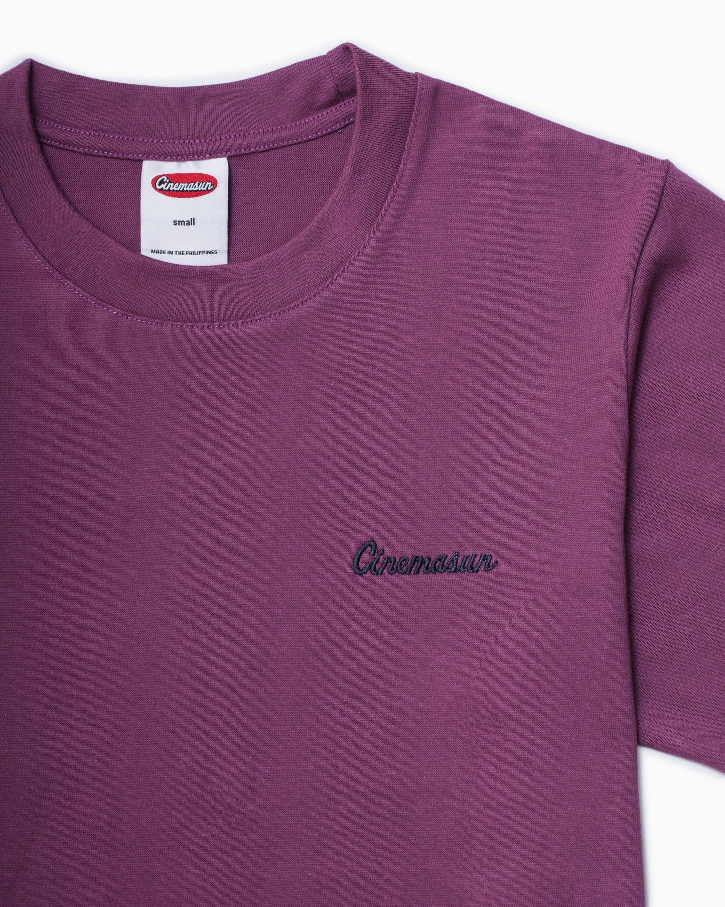 Script Logo Heavy Cotton Tee - Hyacinth