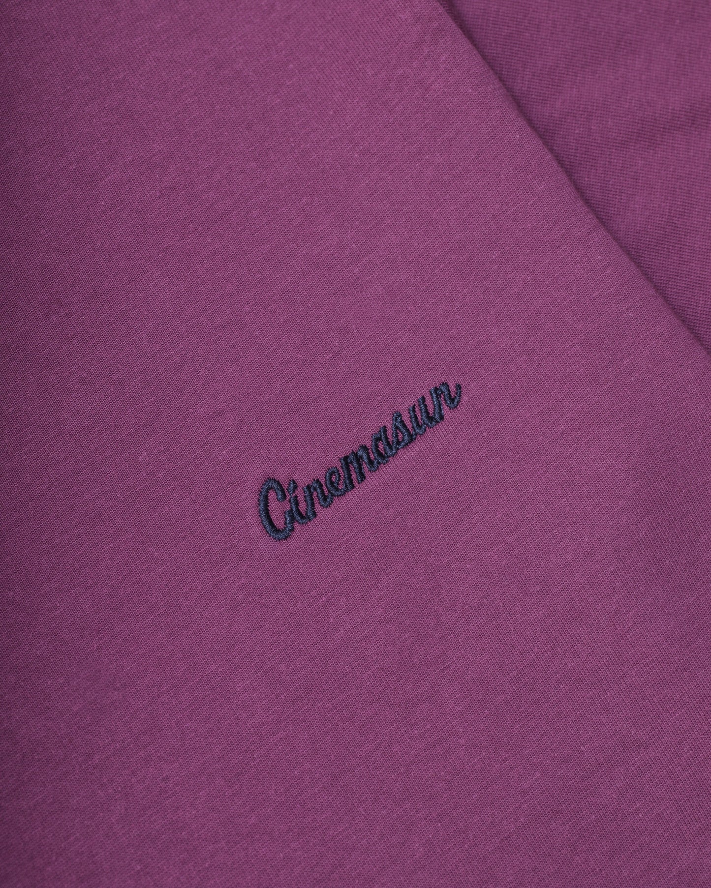 Script Logo Heavy Cotton Tee - Hyacinth