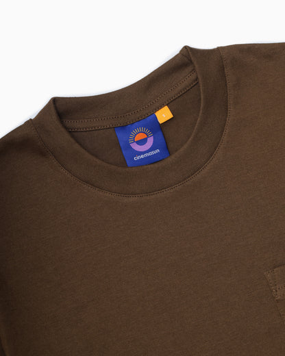 Pocket Heavy Jersey Tee - Carob