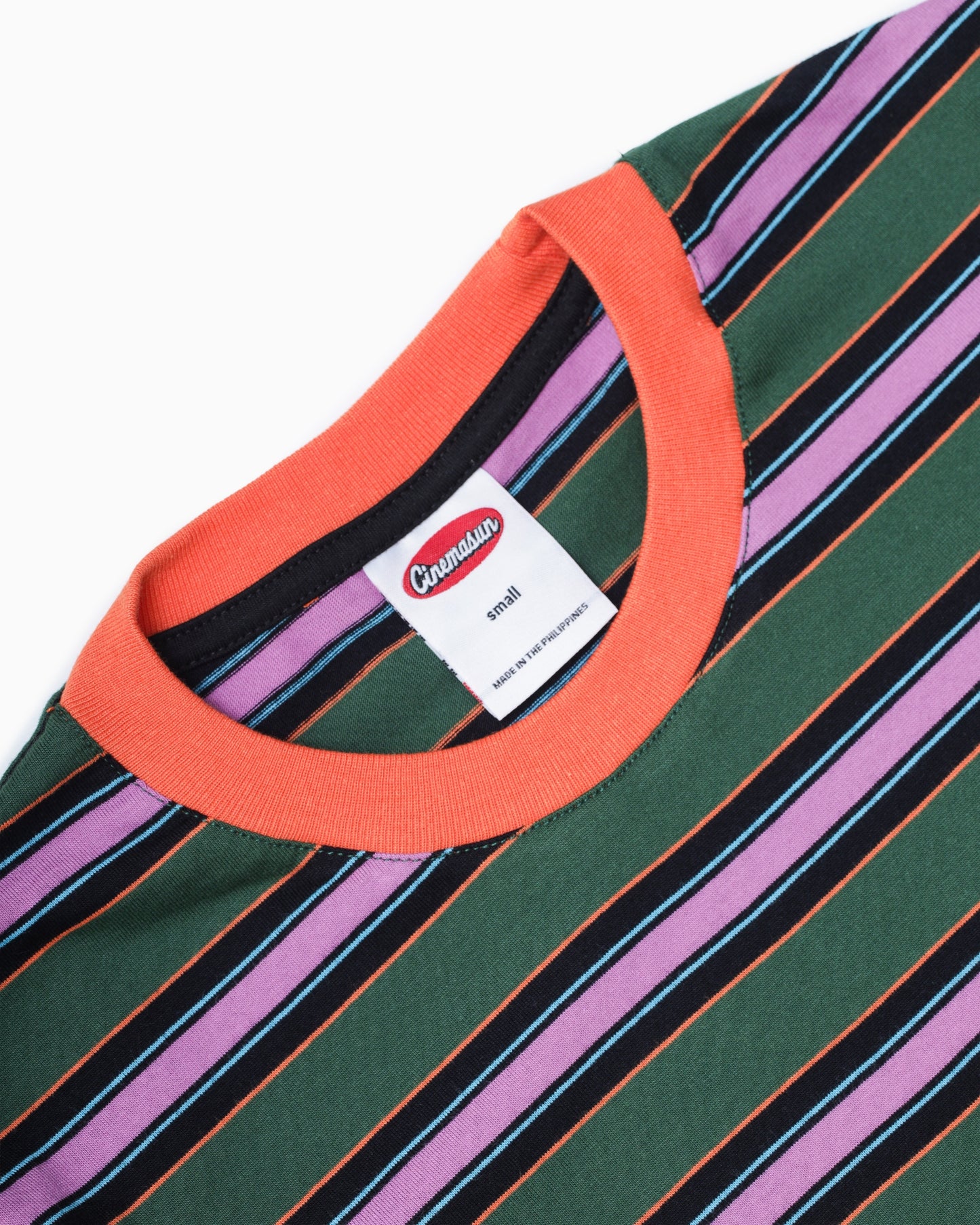 Pocket Stripes Jersey Tee - Pine