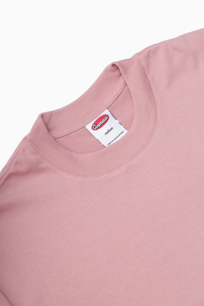 Tempo Heavy Jersey Cropped Tee - Lobster Pink