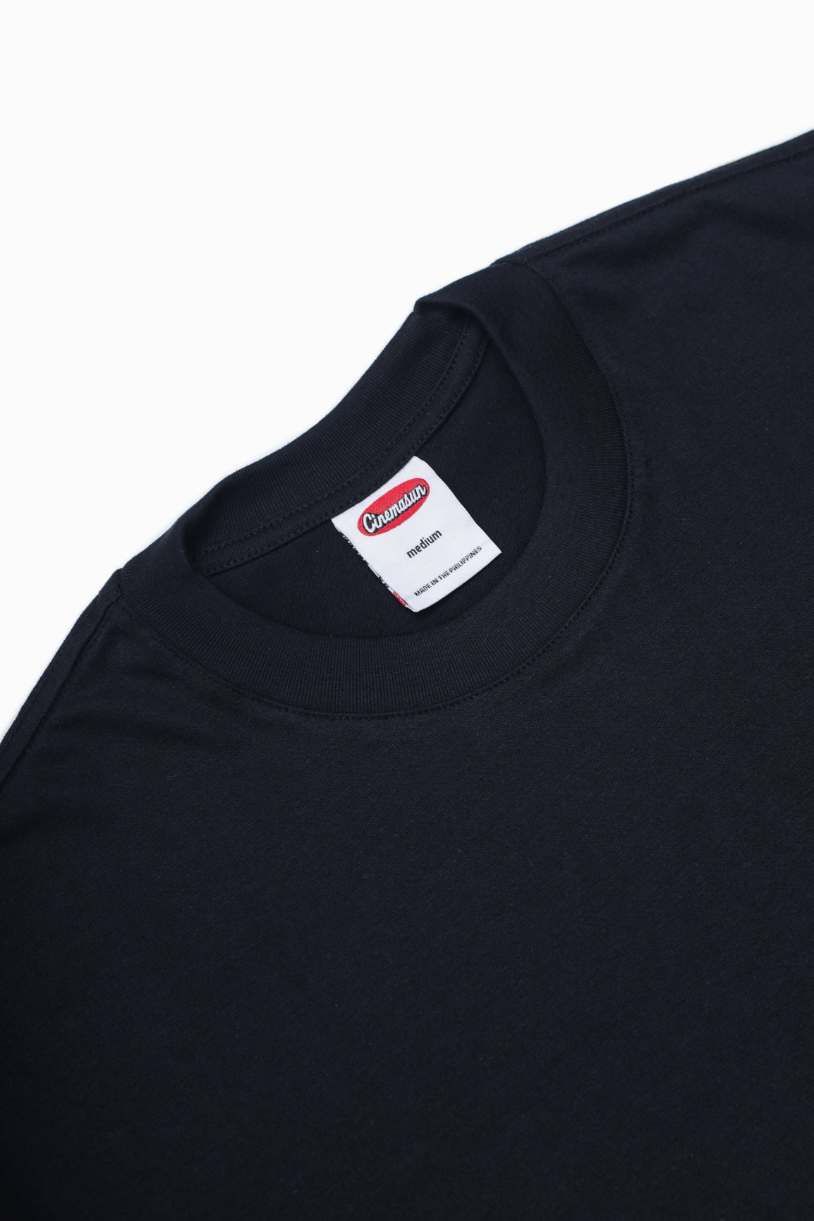 Tempo Heavy Jersey Cropped Tee - Black