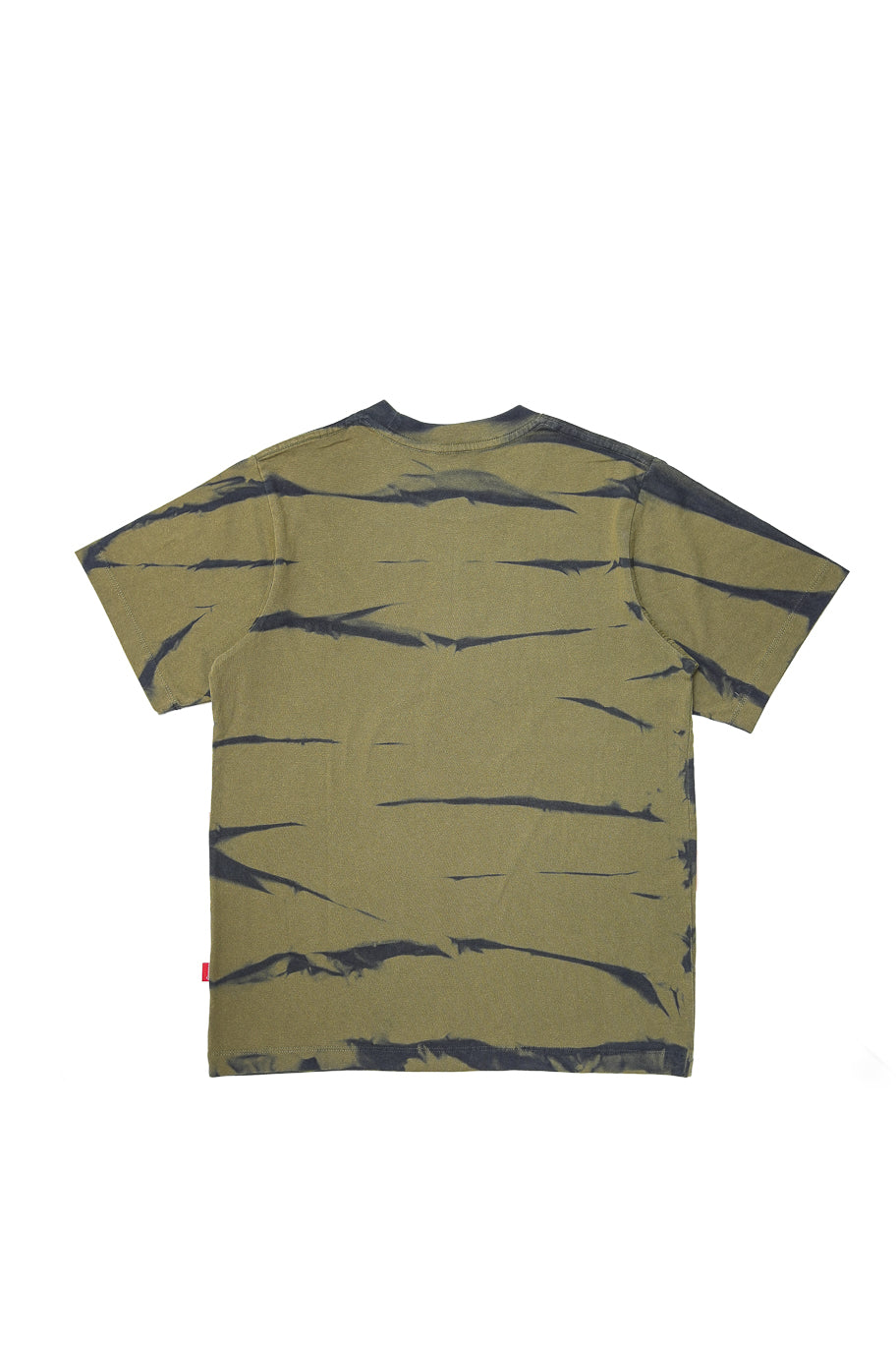 Cotton Tiger Stripes S/S Tee - Forest