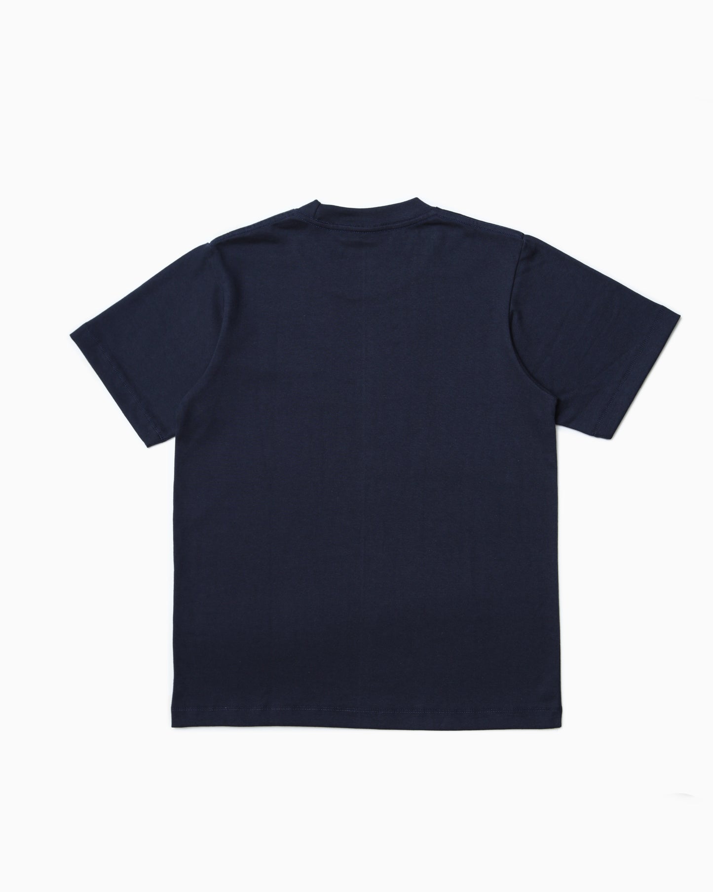 Script Logo Heavy Cotton Tee - Midnight Navy