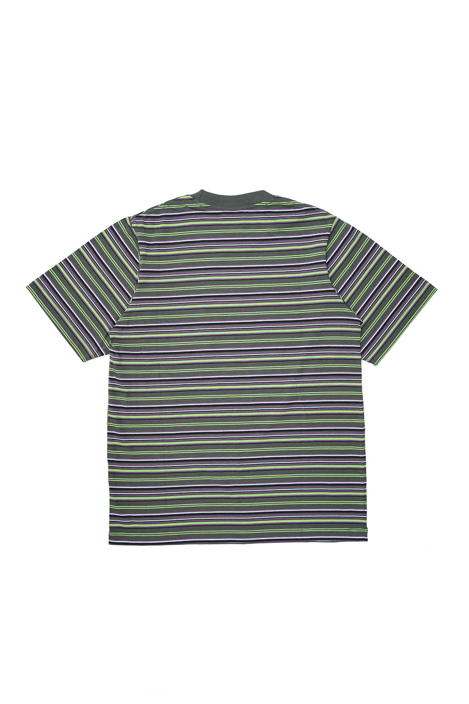 Pocket Stripes Jersey Tee - Green