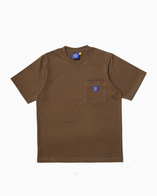 Pocket Heavy Jersey Tee - Carob