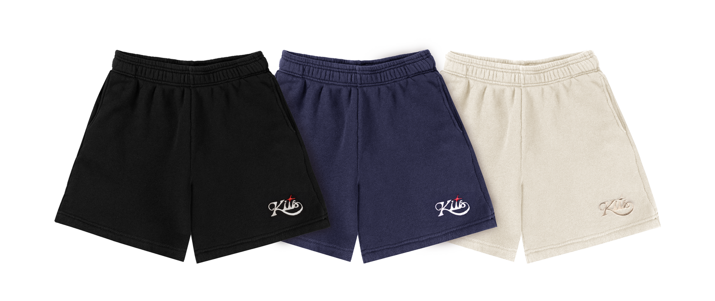 Navy Kits Lounge Shorts