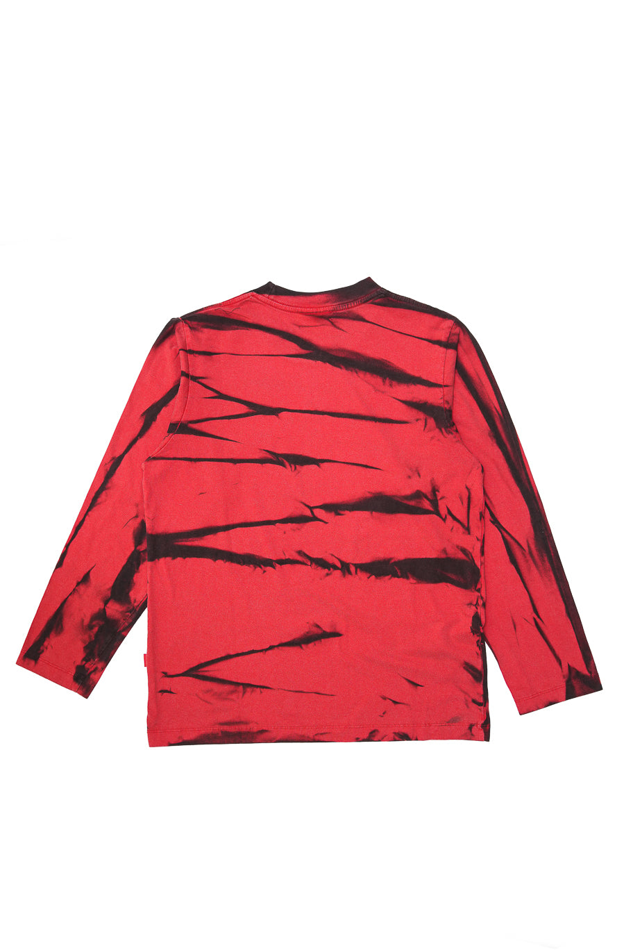 Cotton Tiger Stripes L/S - Scarlet