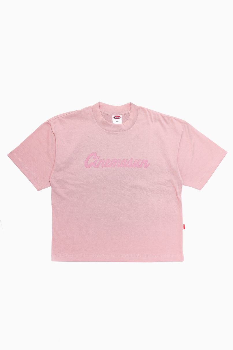 Script Graphics Heavy Jersey Tempo Tee - Lobster