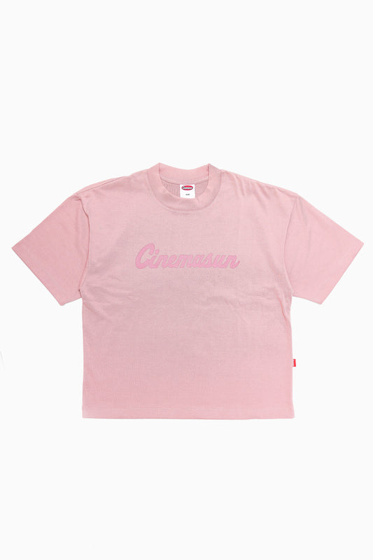 Script Graphics Heavy Jersey Tempo Tee - Lobster