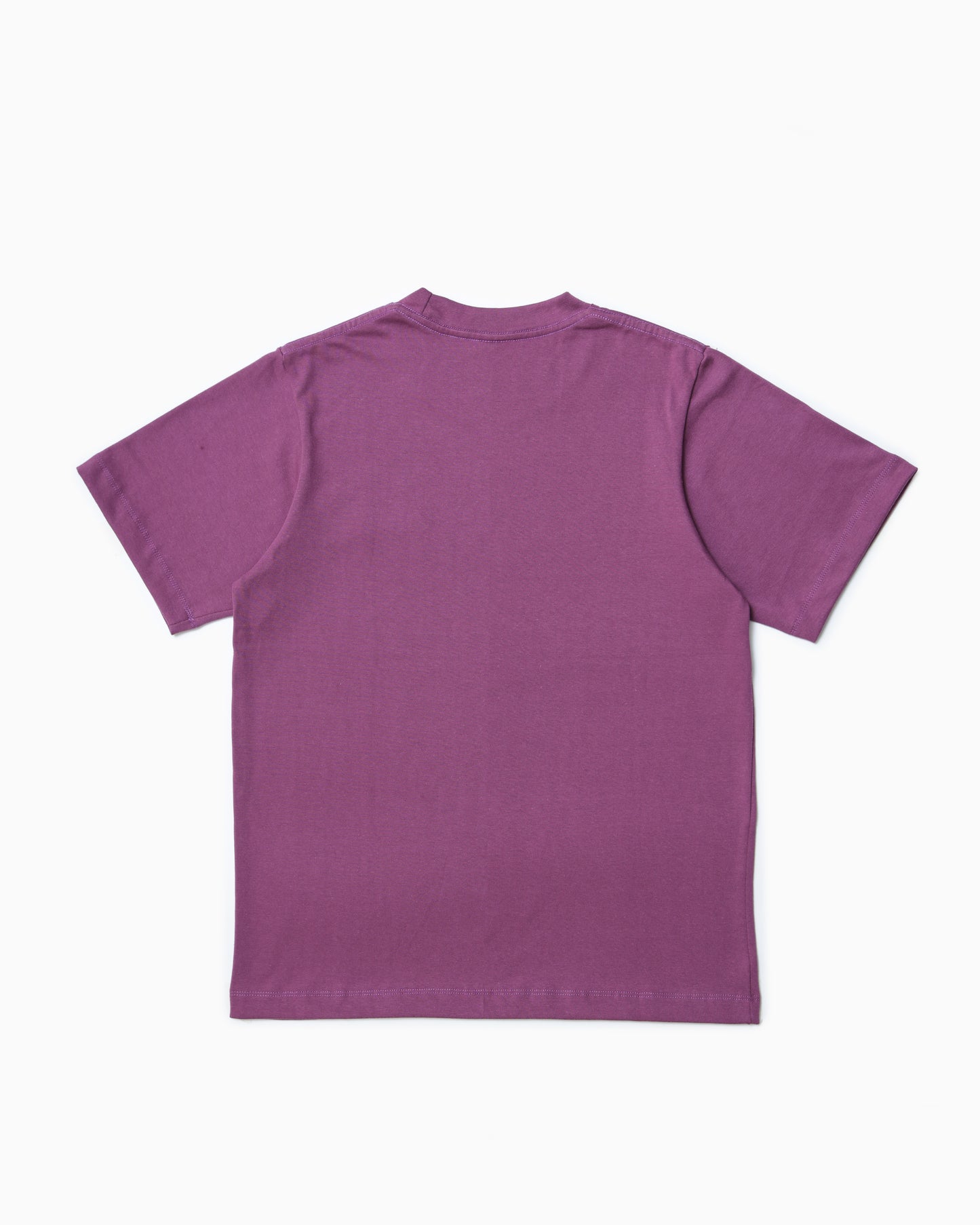 Script Logo Heavy Cotton Tee - Hyacinth