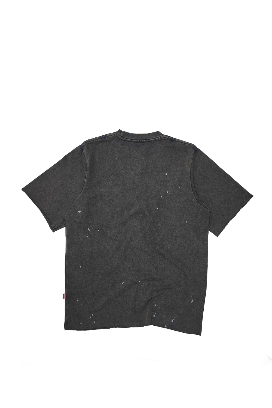 Distressed Heavy Jersey Tee - Black