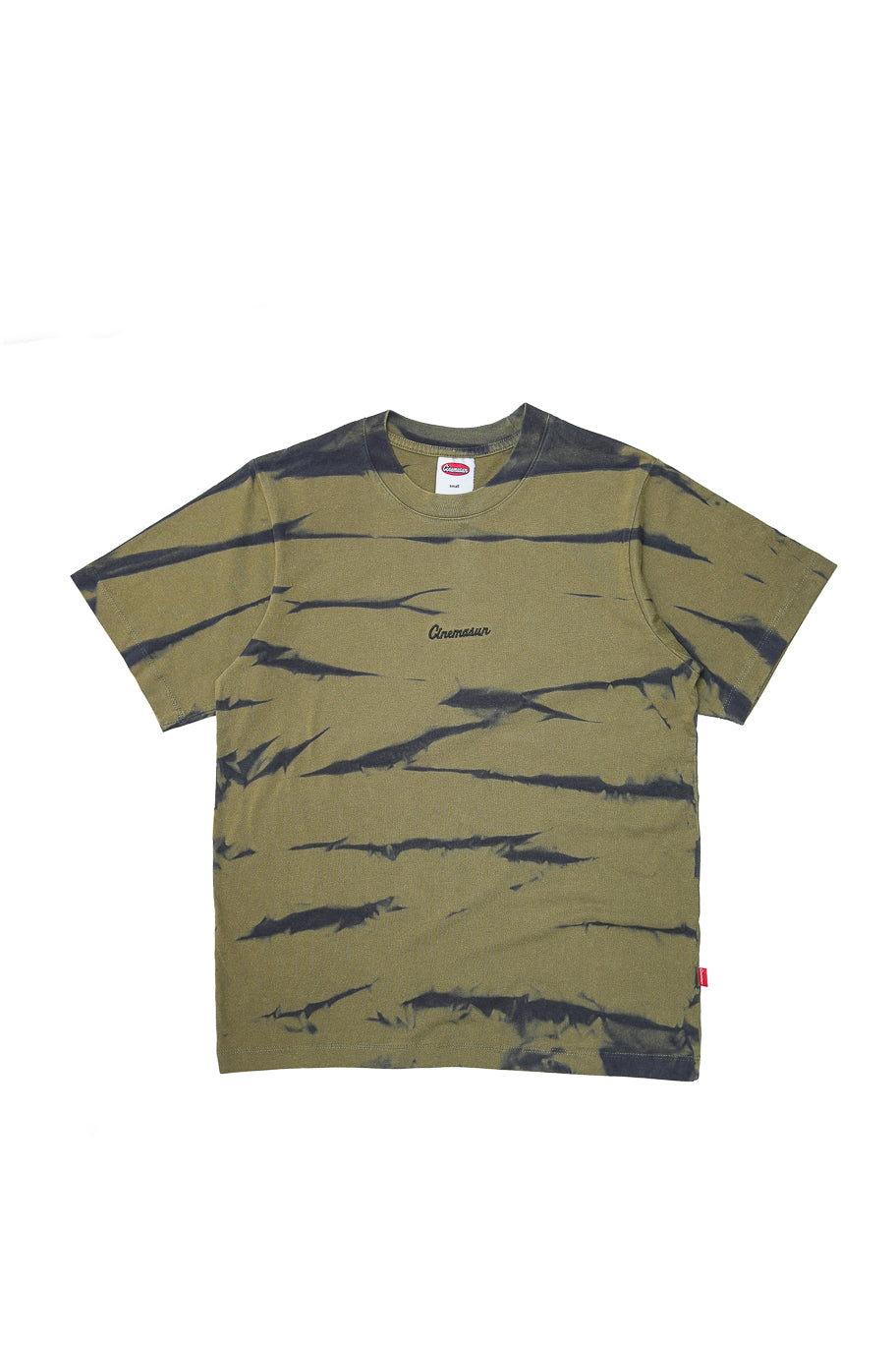 Cotton Tiger Stripes S/S Tee - Forest
