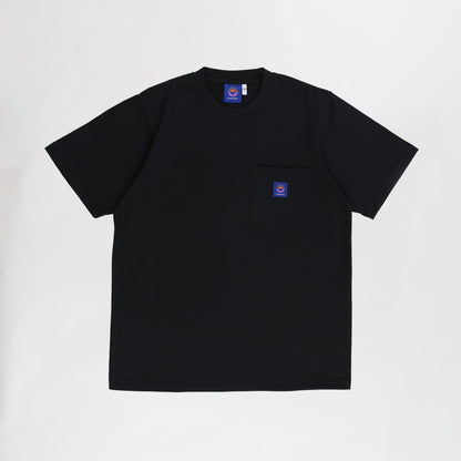 S/S Black Pocket T-S