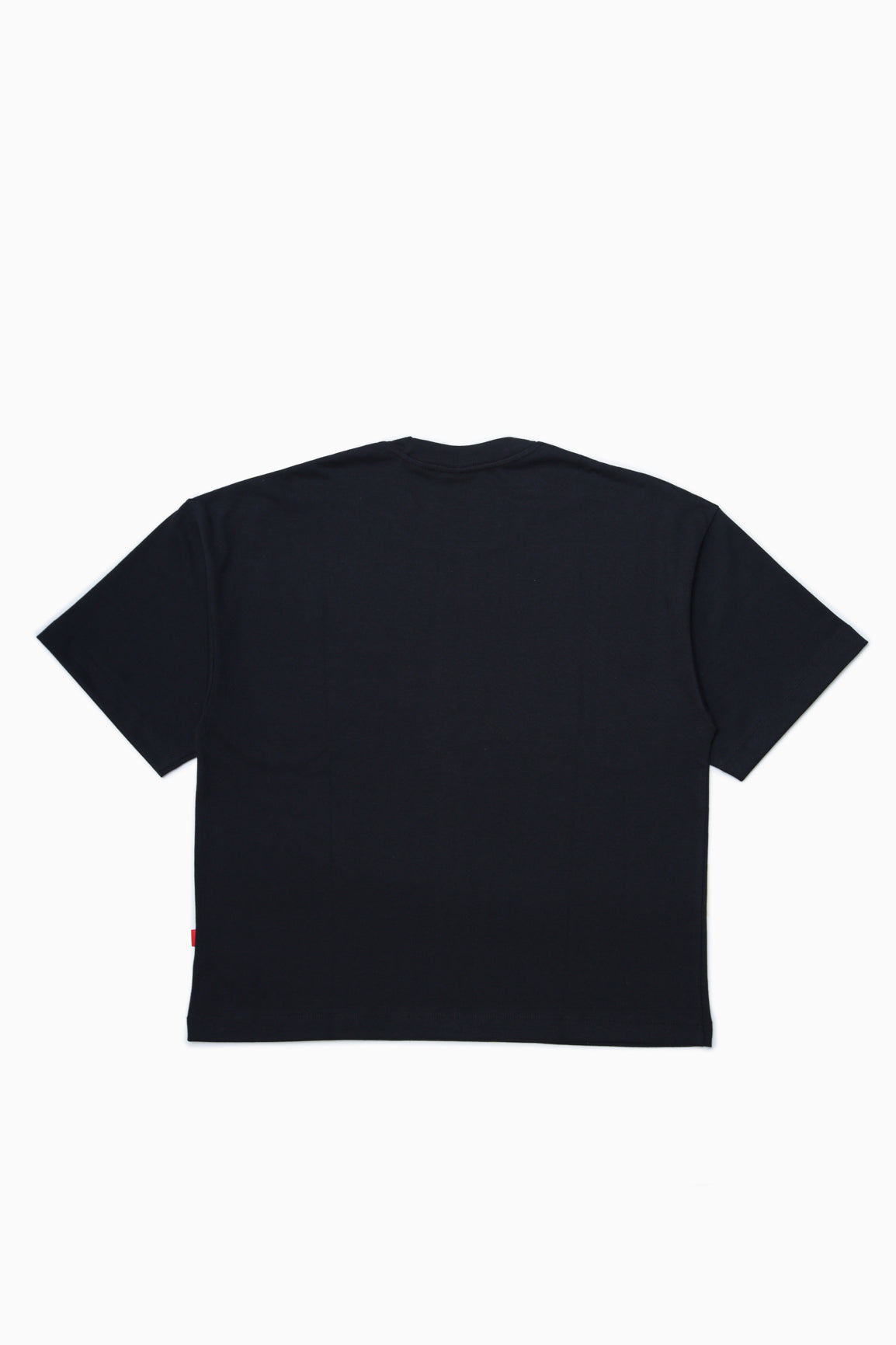 Tempo Heavy Jersey Cropped Tee - Black