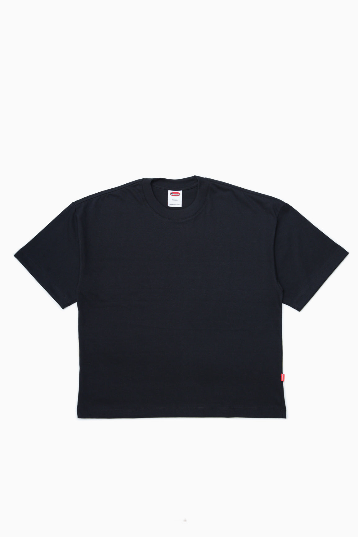 Tempo Heavy Jersey Cropped Tee - Black