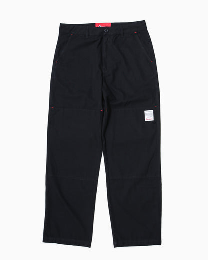 Double-Knee Pant - Black