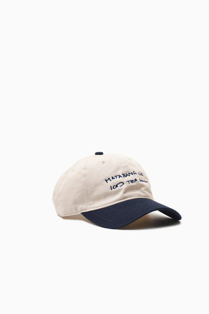 Matabang Na Iced Tea Gang Cap - Latte/Navy