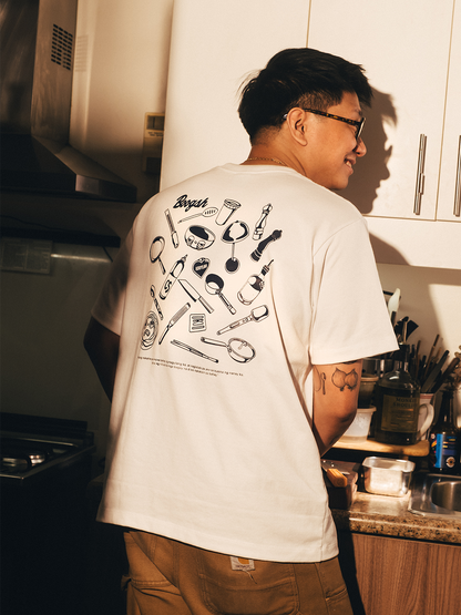 Boogsh Heavy Jersey Tee - White