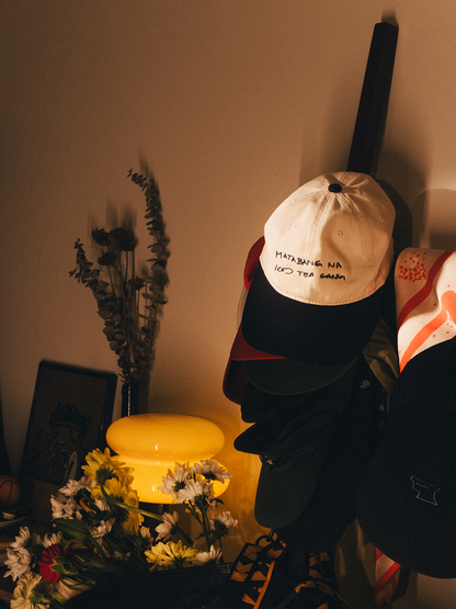 Matabang Na Iced Tea Gang Cap - Latte/Navy