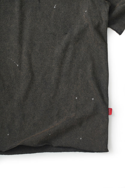 Distressed Heavy Jersey Tee - Black