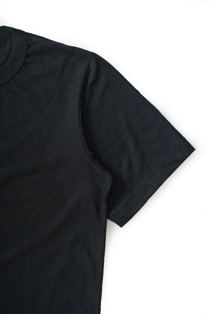 Cotton Slub Tee - Black