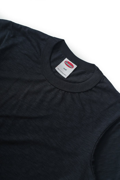 Cotton Slub Tee - Black