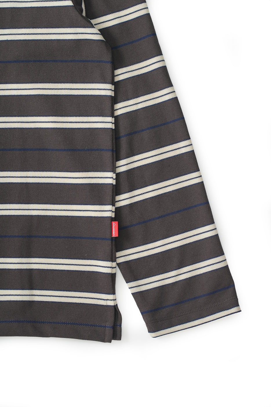 Script Logo Long Sleeves Polo - Carob