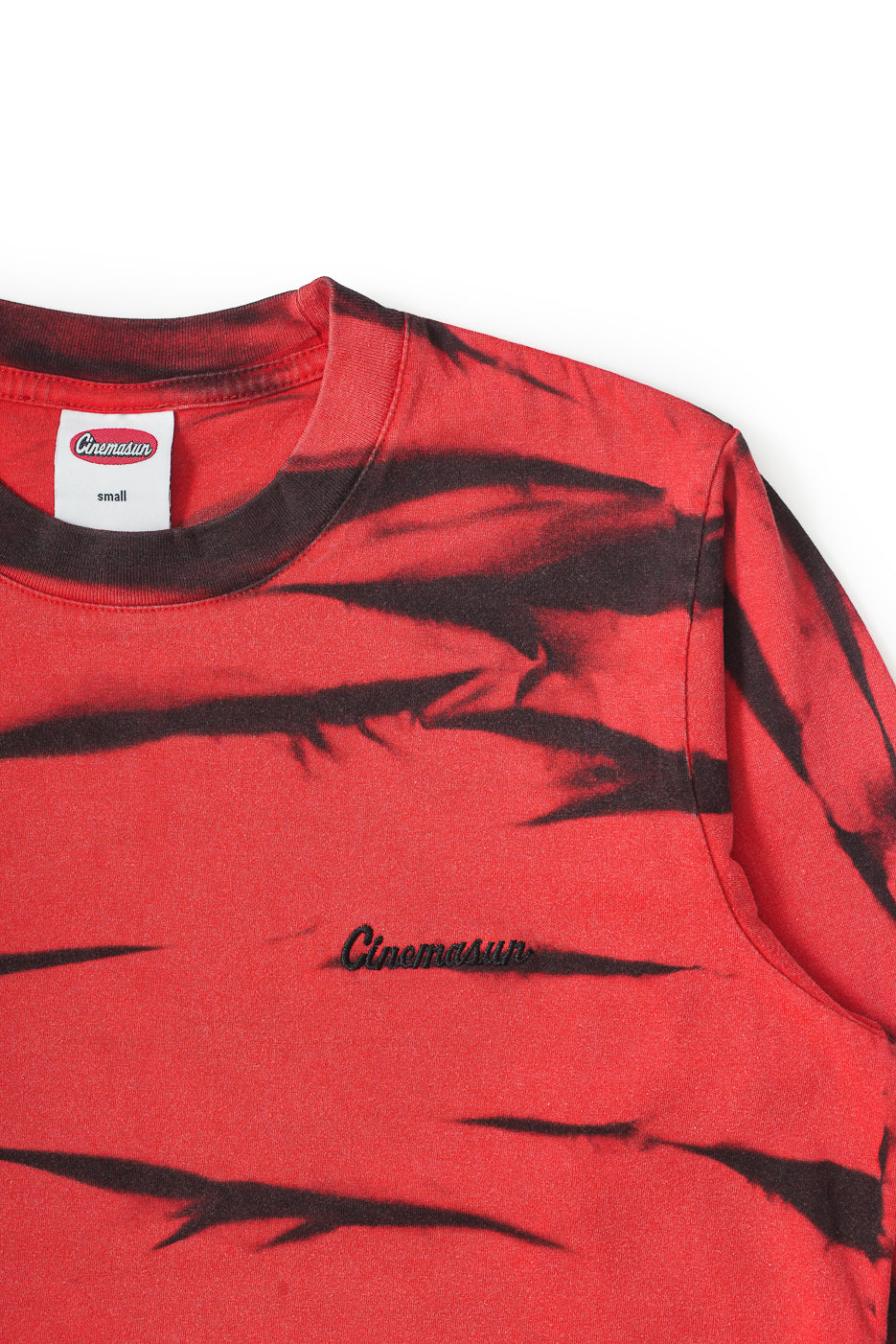 Cotton Tiger Stripes L/S - Scarlet
