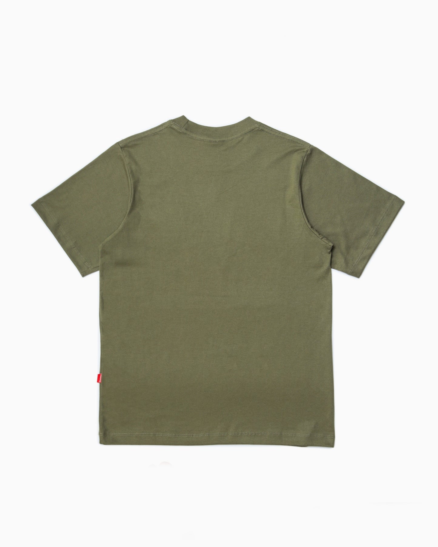 Owen Graphic Cotton Tee - Olive