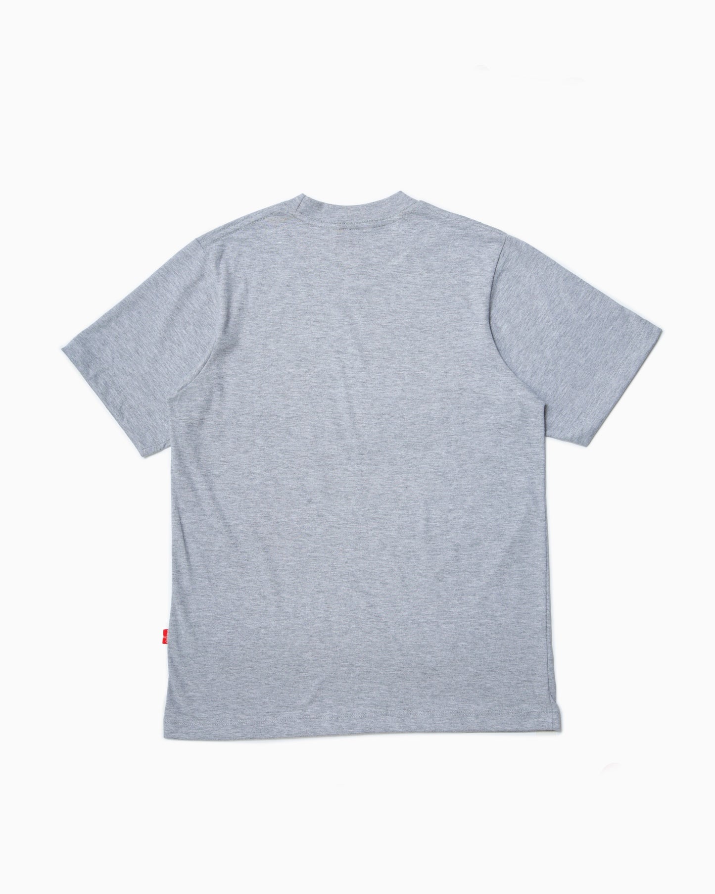 Script Graphic Cotton Tee - Heather