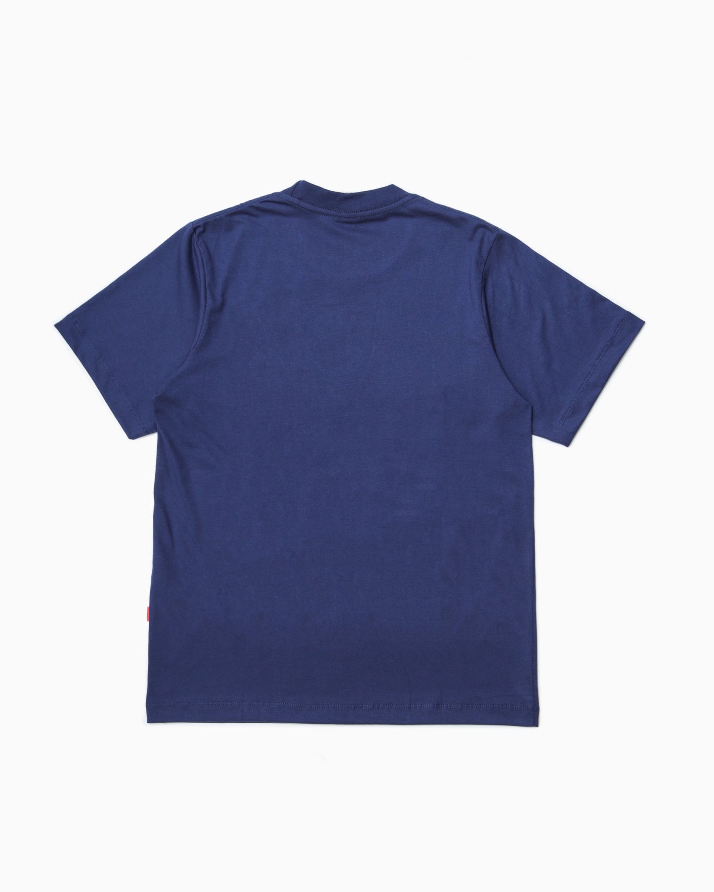 Owen Graphic Cotton Tee - Navy