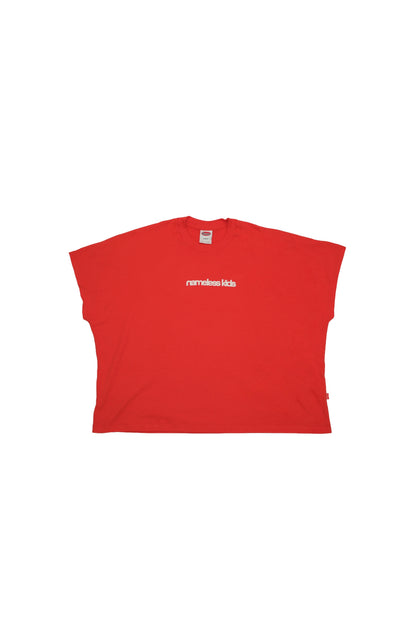 "HELLO MY NAME IS " Metro Presko Tee - Scarlet Red